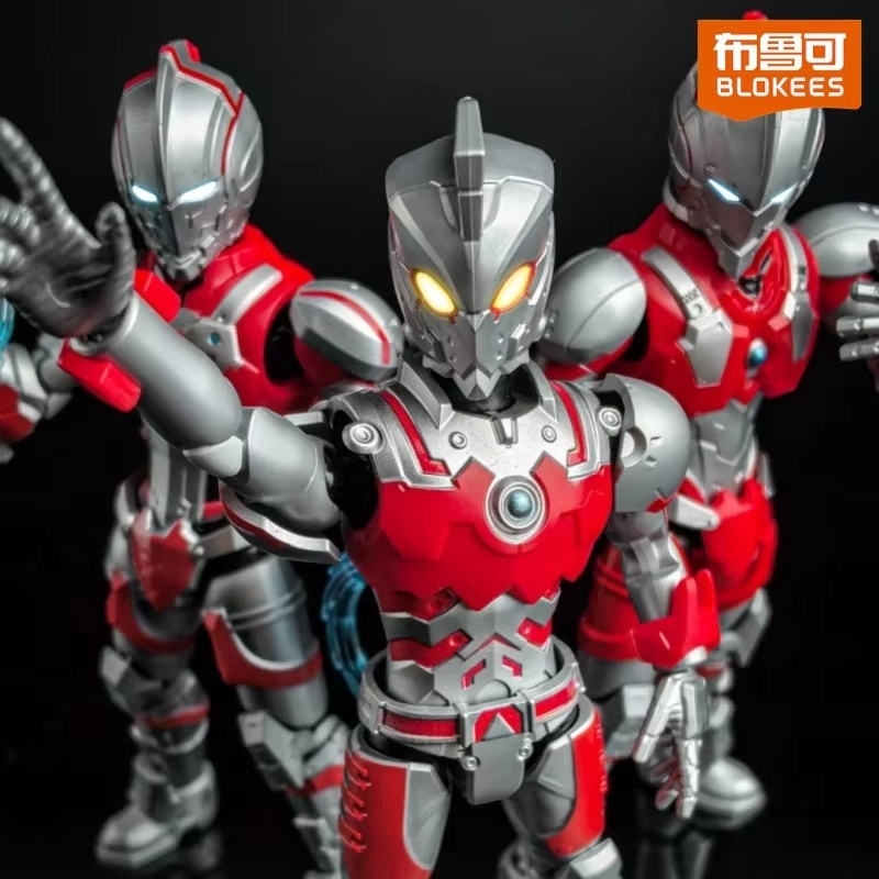Model Kit Zero Megaman - Blokees Mobile Ultraman : Version Rising