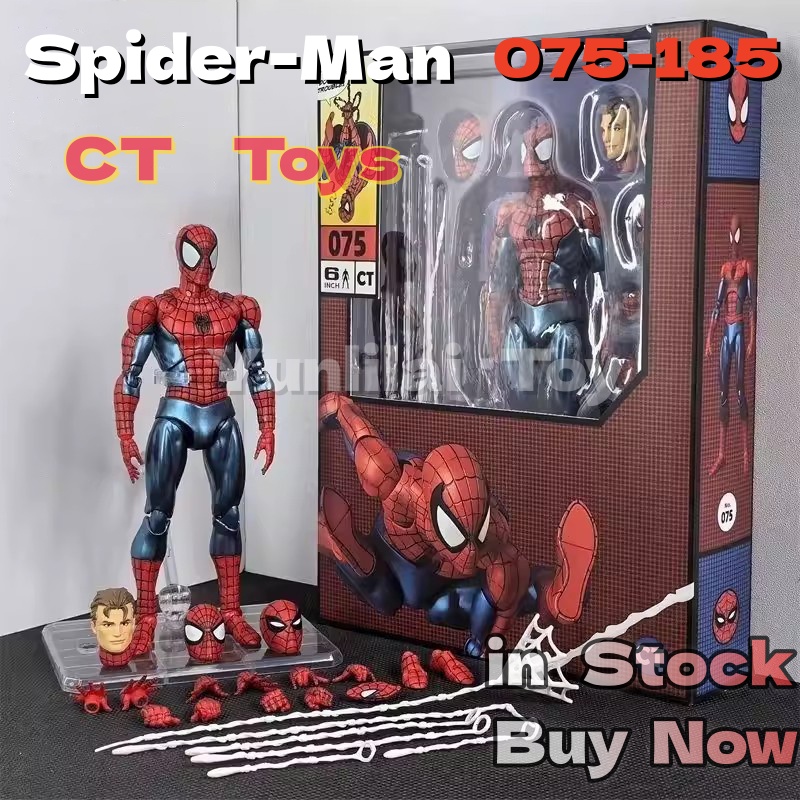 Model Kit Spiderman - Figurine d'action Spiderman CT Toys Mafex