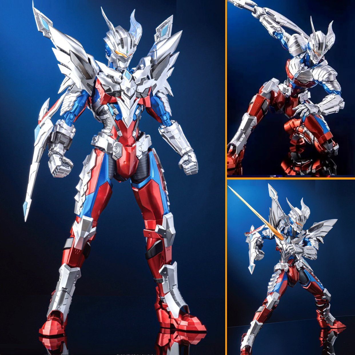 Model Kit Zero Megaman - Figurine Ultraman Zero Ultimate Mech, figurine