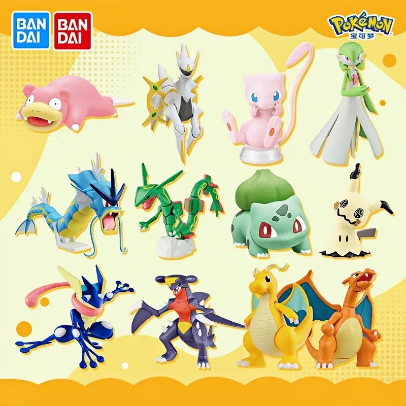 Model Kit Quick Mew - Kit de figurines d'action authentiques Bandai