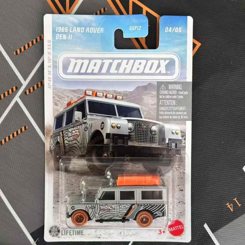 Model Kit Land Rover - MATCHBOX Voiture miniature 1:64 Ensemble de