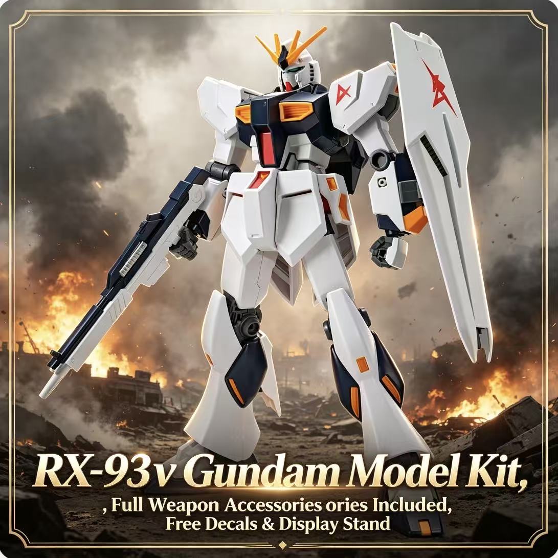 Model Kit Entry Grade - Kit de Modélisme Gundam RX-93 V