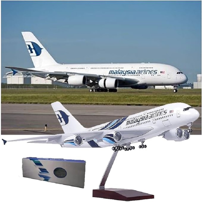 Model Kit Airplane - Modèle d'avion en métal Malaysia Airlines