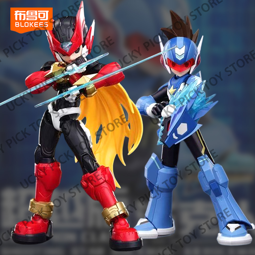 Model Kit Zero Megaman - Nouvelles figurines d'action Blokees Champion Class