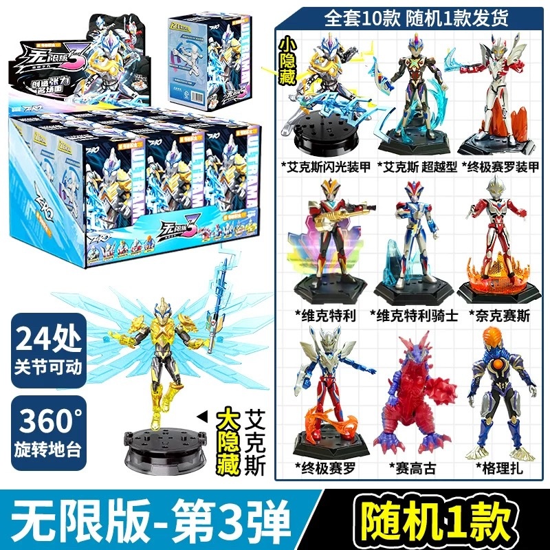 En stock KEEPPLEY Ultraman Zer - Model Kit Zero Megaman avis et prix