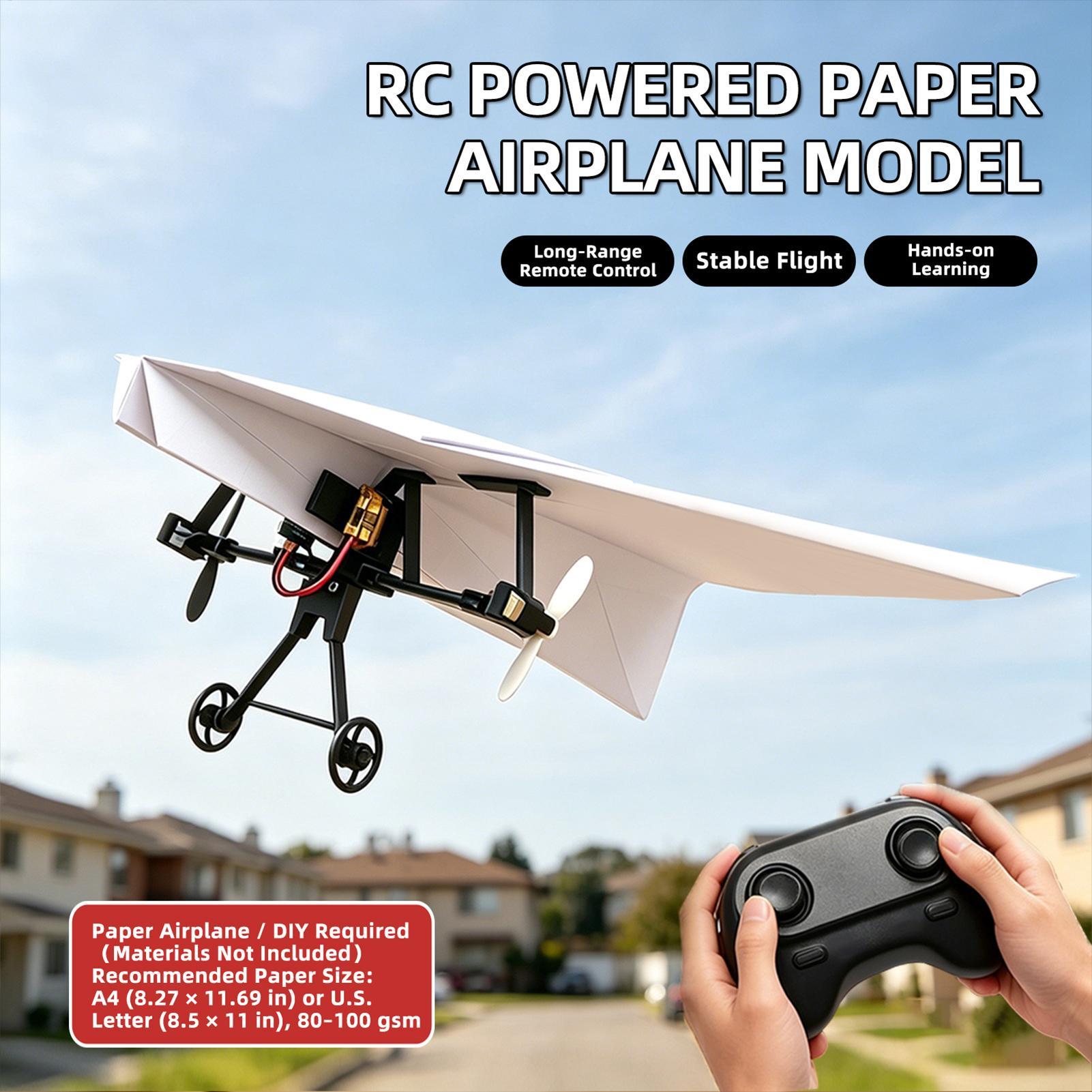 Kit d'avion en papier RC à con - Model Kit Airplane avis et prix