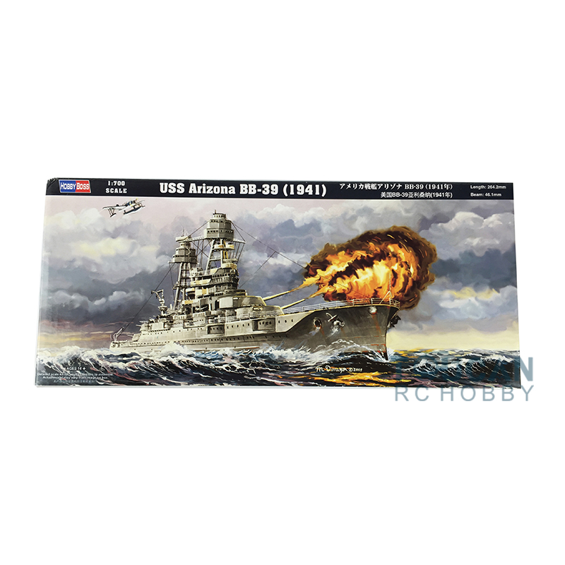 Hobby Boss 1/700 USS Arizona B - Model Kit Uss Arizona avis et prix