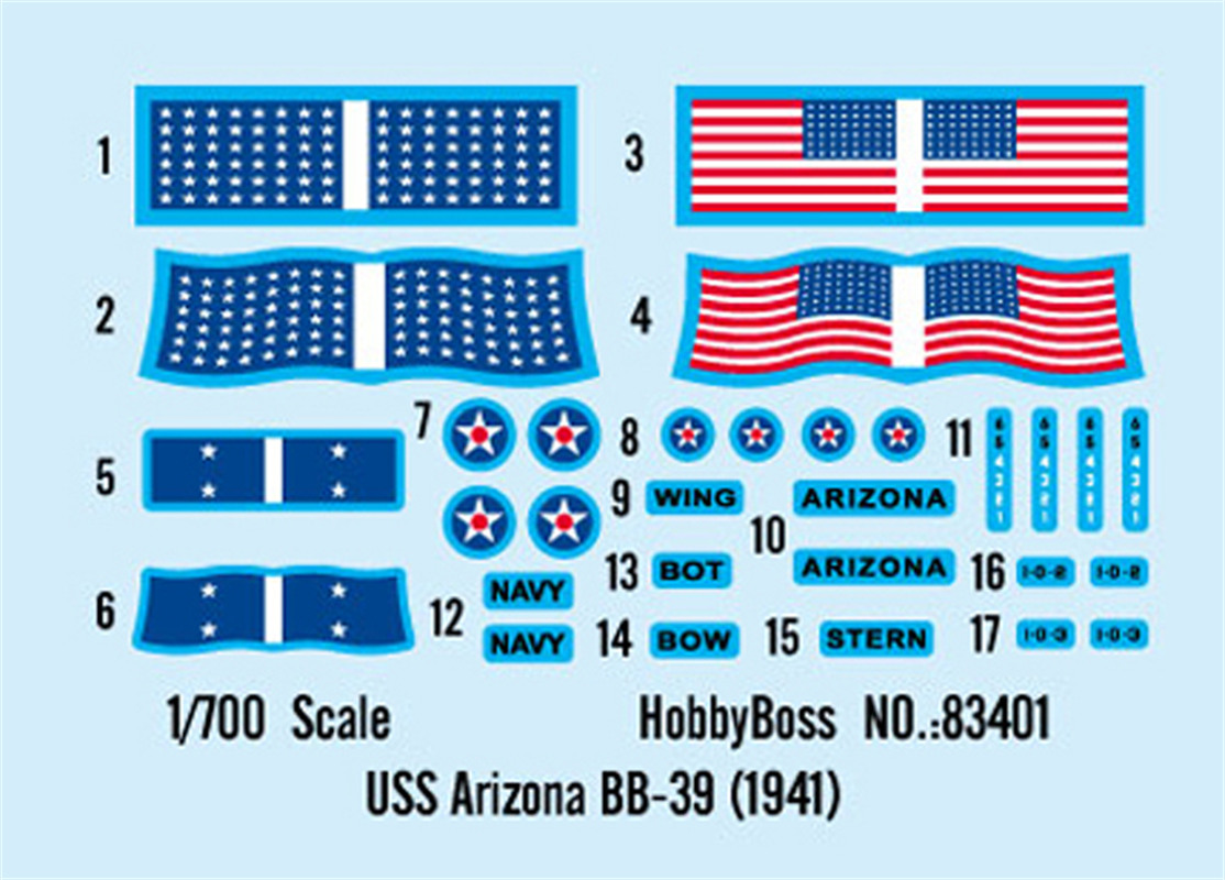 Hobbybodi83401 Échelle 1/700 U - Model Kit Uss Arizona avis et prix