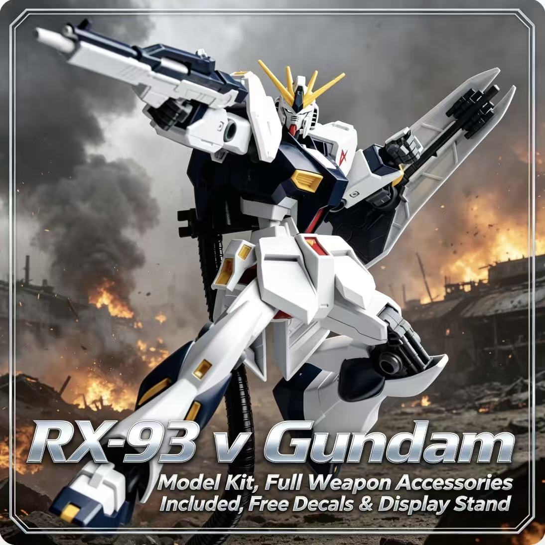 Kit de Modélisme Gundam RX-93  - Model Kit Entry Grade avis et prix