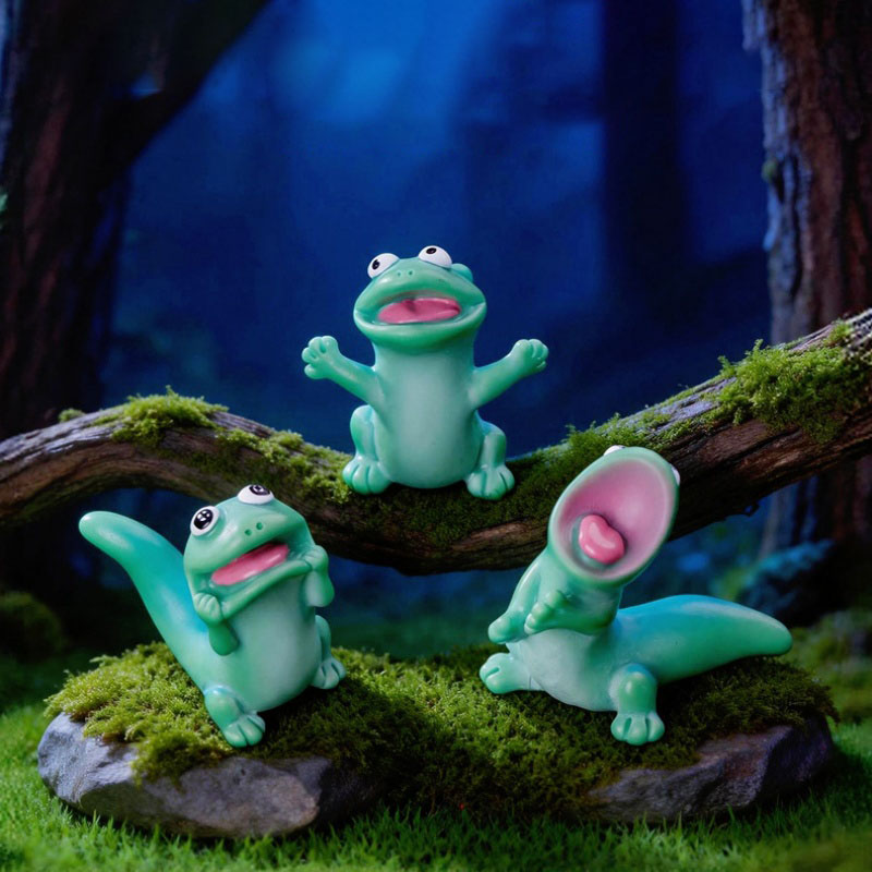 5 figurines miniatures en rési - Model Kit Lizard avis et prix