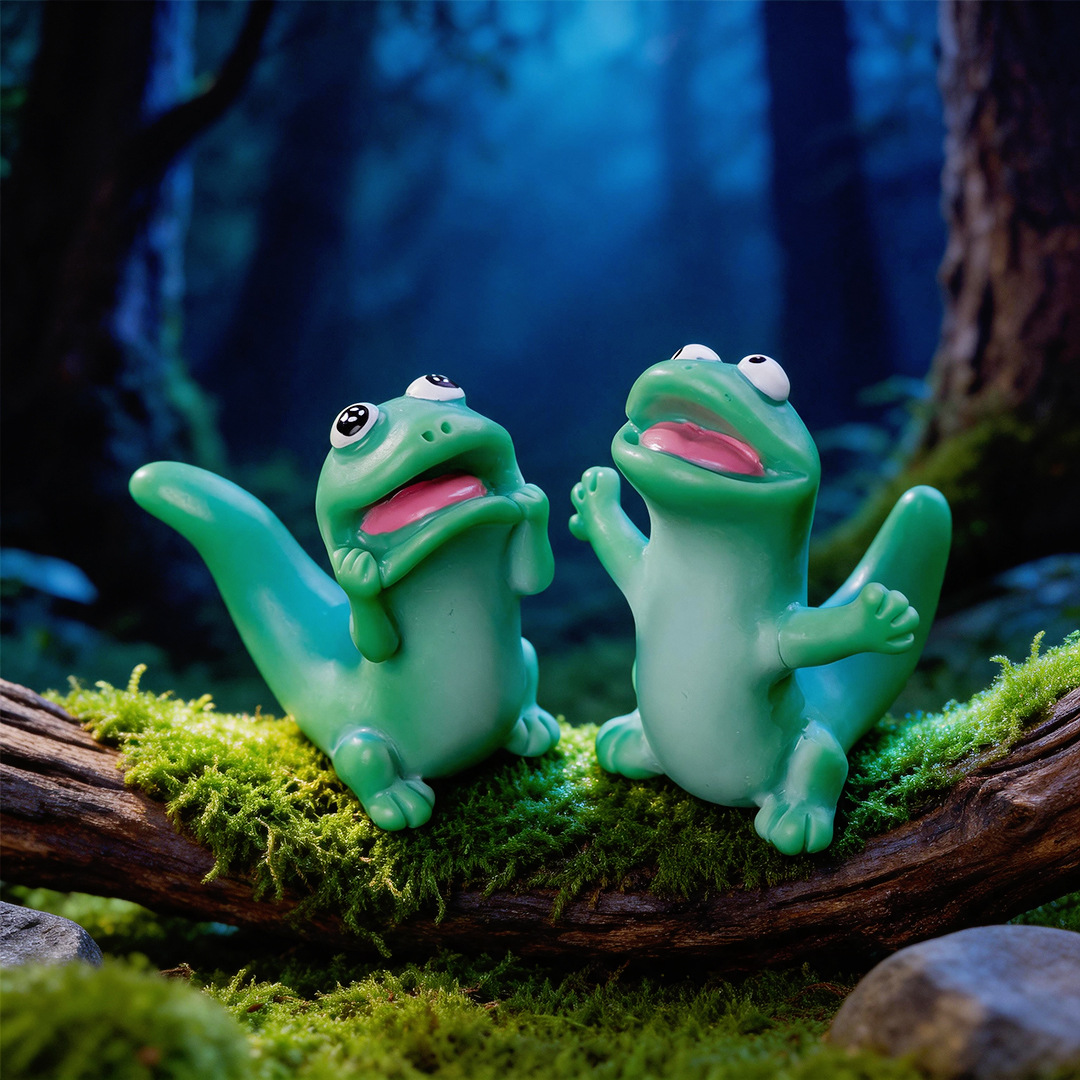 5 figurines miniatures en rési - Model Kit Lizard avis et prix